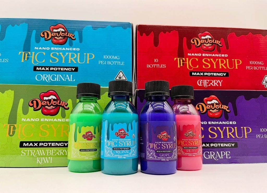 DEVOUR THC SYRUP 1000MG