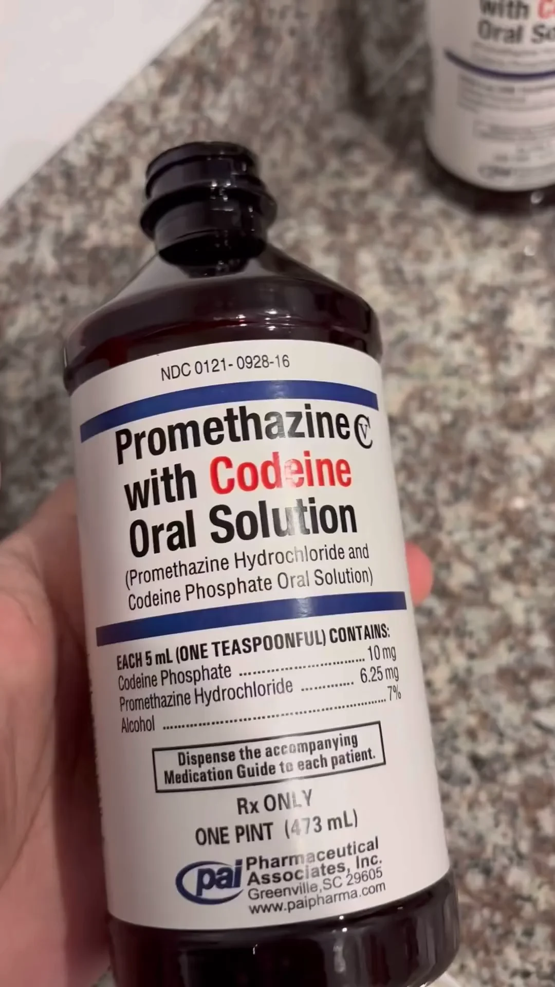 Pai cough syrup promethazine vc with codeine - Image 3