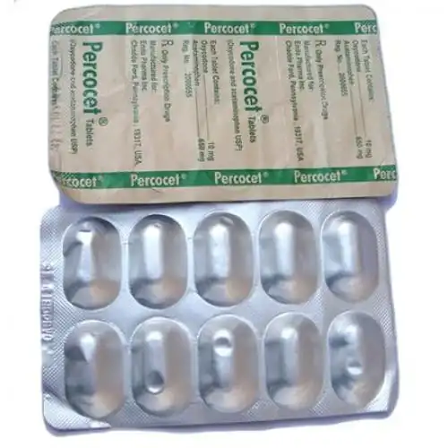 Percocet (oxycodone / acetaminophen)